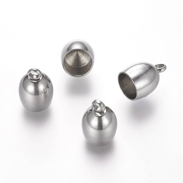 Tarnish Resistant 304 Stainless Steel Cord Ends