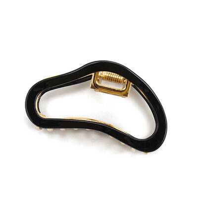 Hollow Cloud Alloy & Cellulose Acetate Claw Hair Clips