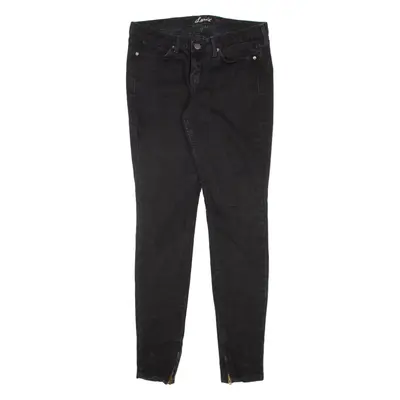 LEVI'S Womens Jeans Black Slim Skinny W29 L32