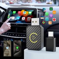 Wireless CarPlay Adapter - 2-in-1 Wireless CarPlay and Android Auto Adapter