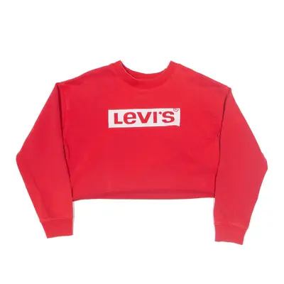 LEVI'S Cropped Red Sweatshirt XS