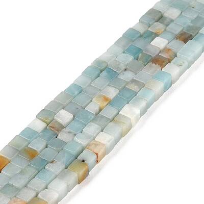 Natural Flower Amazonite Beads Strands