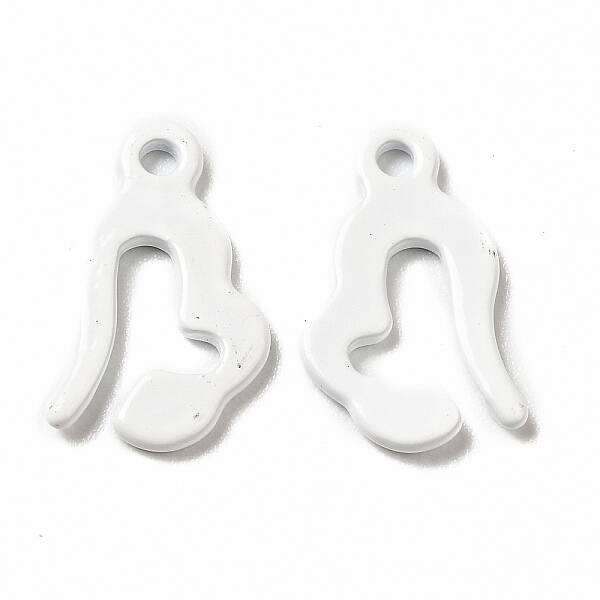 Spray Painted 201 Stainless Steel Charms