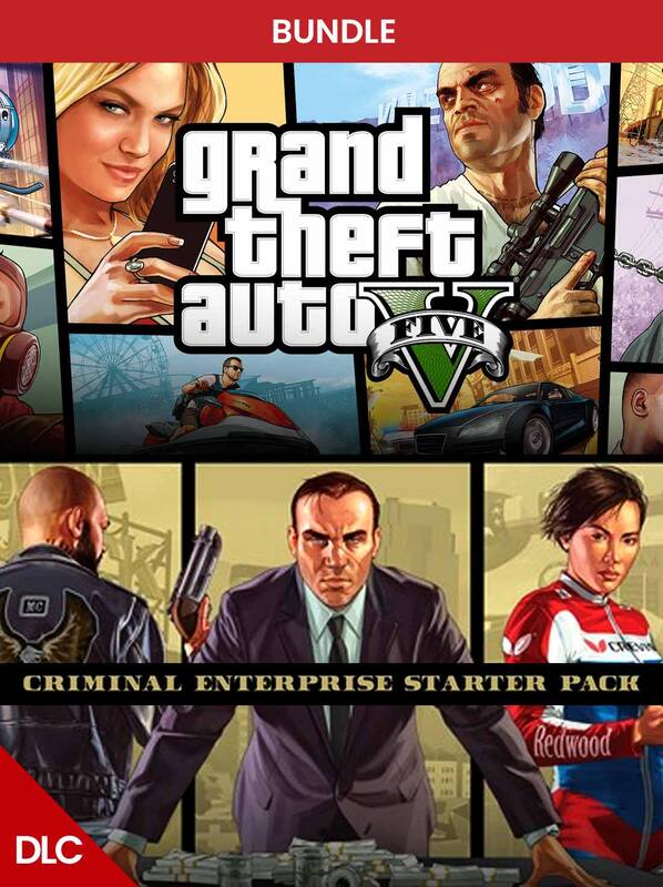 Grand Theft Auto V and Criminal Enterprise Starter Pack Bundle Europe | XBOX One
