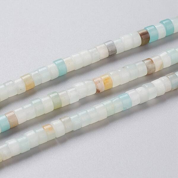 Natural Flower Amazonite Beads Strands