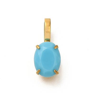 Ion Plating(IP) 304 Stainless Steel Rhinestone Pendants