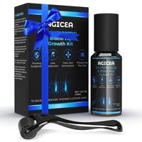 AGICEA 5% Minoxidil for Men and Women kit, Hair Growth Serum with tool-with Biotin - Topical Serum for Scalp Hair Loss Thinni...