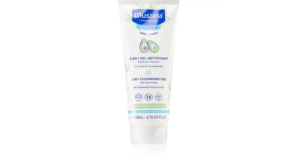 Mustela 2 In 1 cleansing gel 200ml