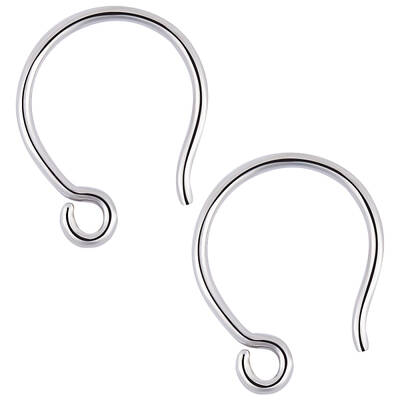 Anti-Tarnish 5 Pair 925 Sterling Silver Earring Hooks