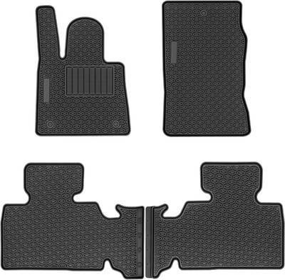 YITAMOTOR® 2D Floor Mats For 2020-2025 Ford Explorer All Weather Waterproof Liners 3pcs