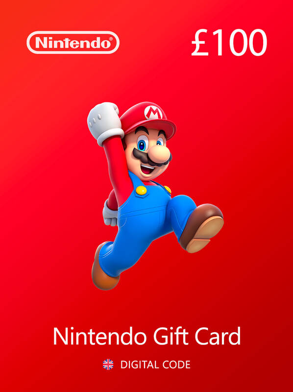 Nintendo Gift Card 100 GBP UK | Nintendo