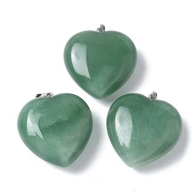 Natural Green Aventurine Pendants