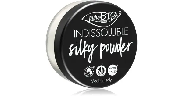 puroBIO Cosmetics Indissouble mattifying powder color 01 Translucent 8 g