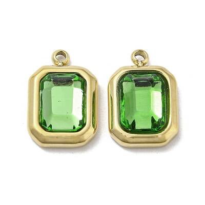 Real 14K Gold Plated 304 Stainless Steel Pendants