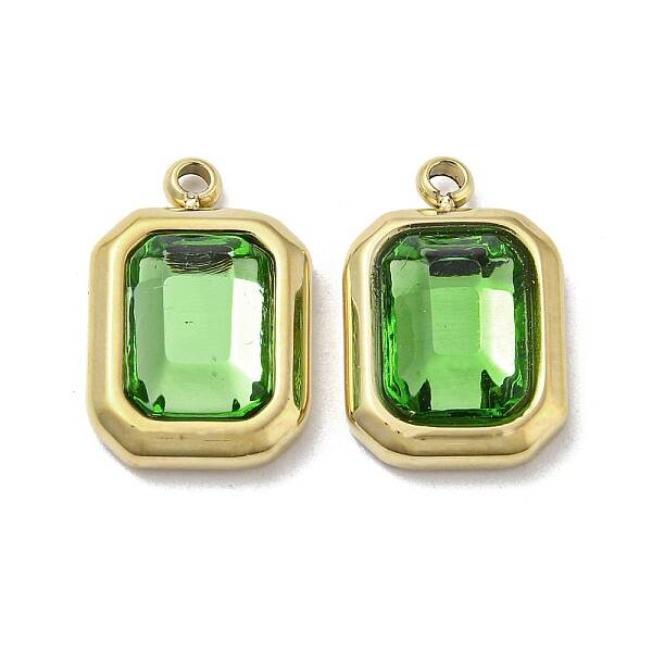 Real 14K Gold Plated 304 Stainless Steel Pendants
