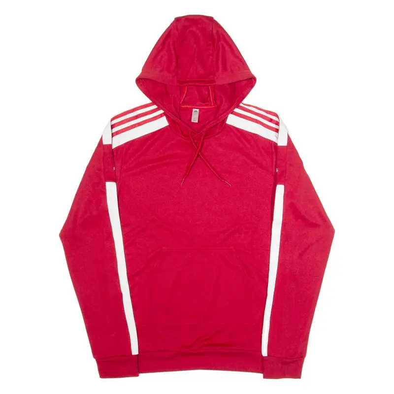 ADIDAS Mens Red Hoodie S