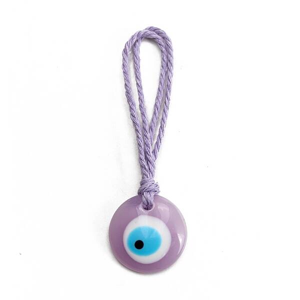 Plastic Turkey Evil Eye Pendants Decorations