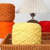 Soft and Brightly T-Shirt Yarns, 1 Roll 280-300 Grams Large Packaging, Hand Woven DIY Yarn for Choose, Great for Handcraft, B...