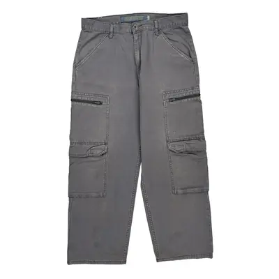 Silver Tab Levis Cargo Trousers - 34? Waist Grey Cotton