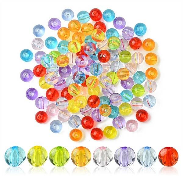 Transparent Acrylic Beads