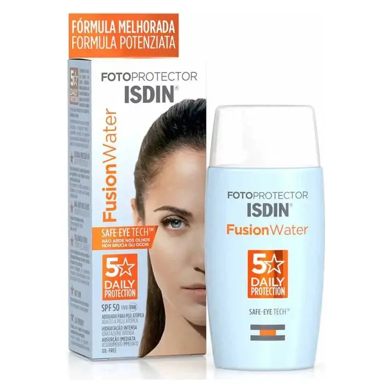 Isdin Fotoprotector Fusionwater Safe-Eye Tech Spf 50 50 ml