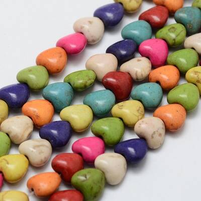 Synthetic Magnesite Bead Strands