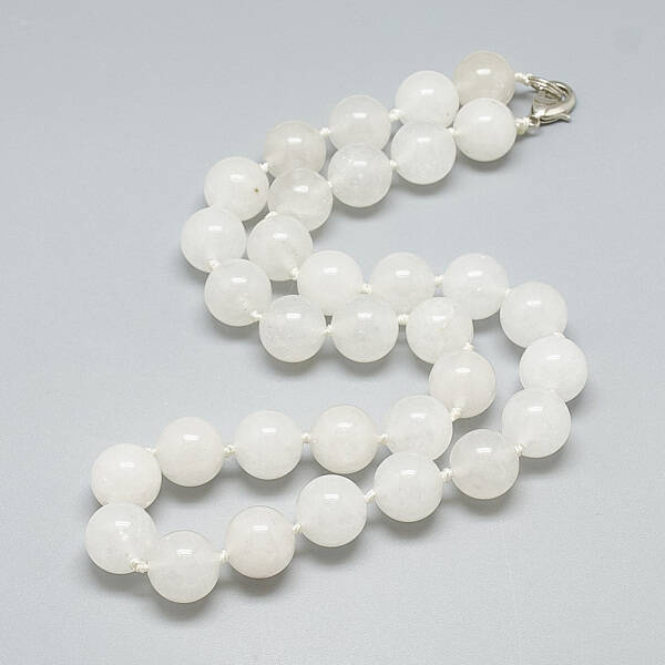 Natural Quartz Crystal Beaded Necklaces