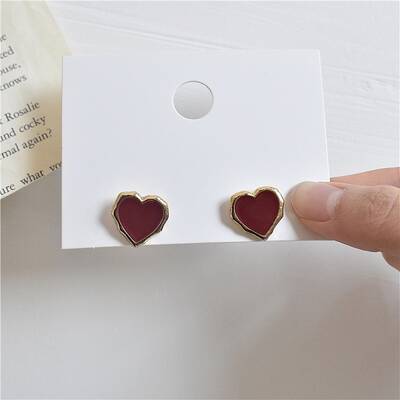 Alloy Enamel Earrings for Women