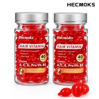 【Free Delivery】Hecmoks Professional Hair Treatment Serum Capsules - Argan & Macadamia Oil for Stronger Hair Growth, Frizz...
