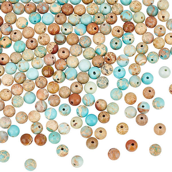 Natural Imperial Jasper Beads Strands