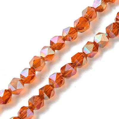 Electroplate Glass Beads Strands