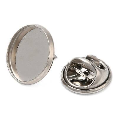 Non-Tarnish 304 Stainless Steel Brooch Findings
