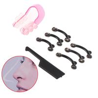 Nose Lifting Shaper, 1 Set Nose Bridge Straightener for Daily Makeup, Portable Nose Bridge Shaping & Stretching Tool for Wom...