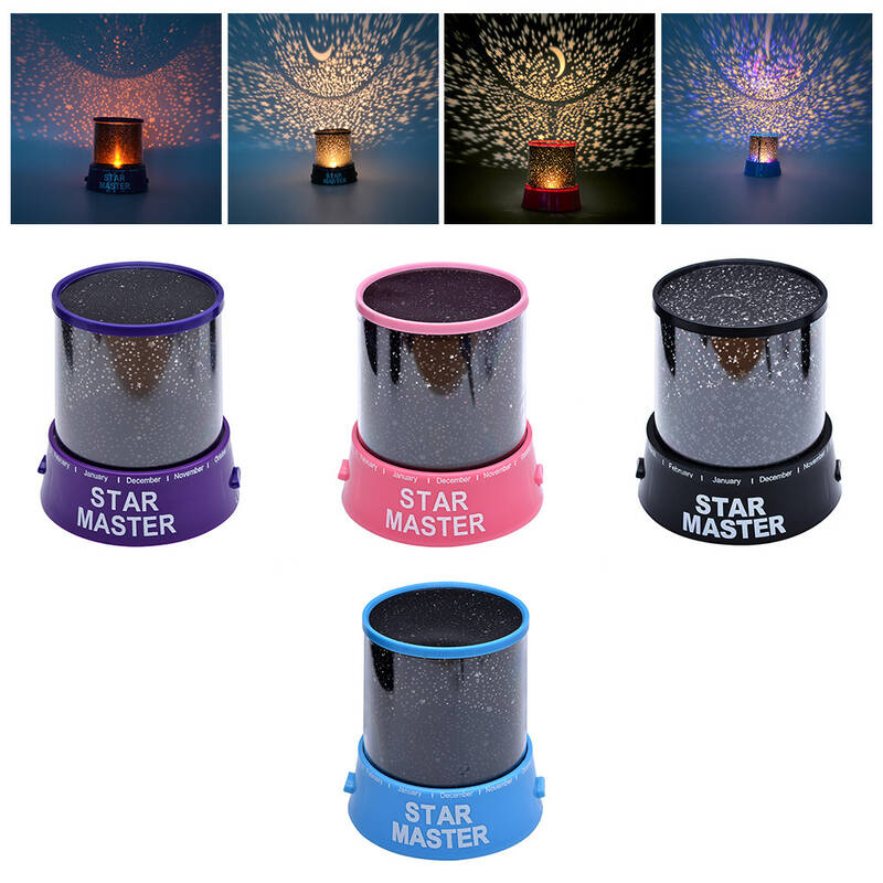 Starry Sky Projector LED Light Gift Idea Colorful RGB Night Light