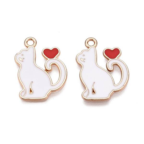 Alloy Enamel Pendants