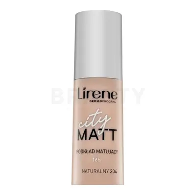 Lirene City Matt Fondotinta Liquido Opacizzante 204 Naturale 30 ml
