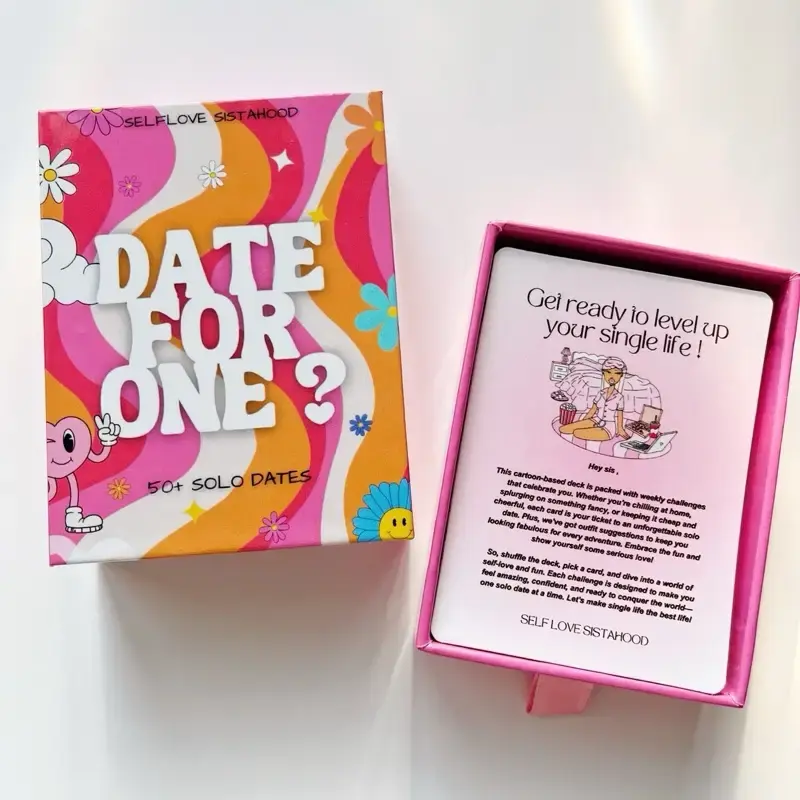 Date For One – 52+ Solo Date Cards for Women Choosing Themselves