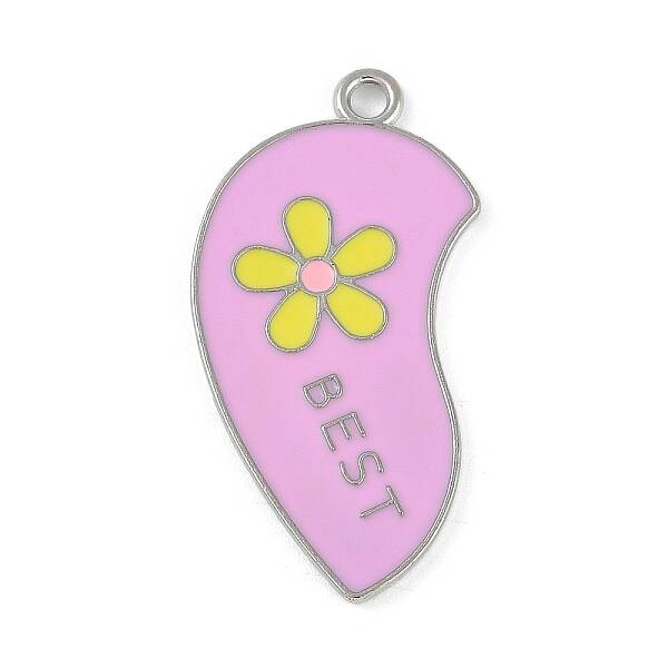 Alloy Enamel Pendants