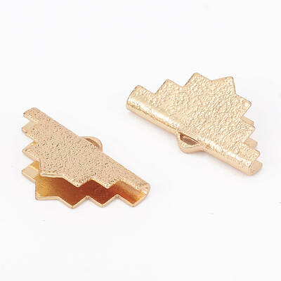 Brass Ribbon Crimp Ends
