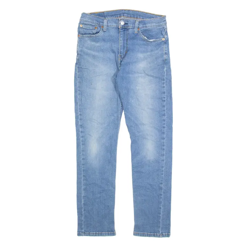 LEVI'S 511 Jeans Mens Blue Slim Straight Stone Wash W32 L32