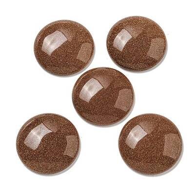 Synthetic Goldstone Cabochons