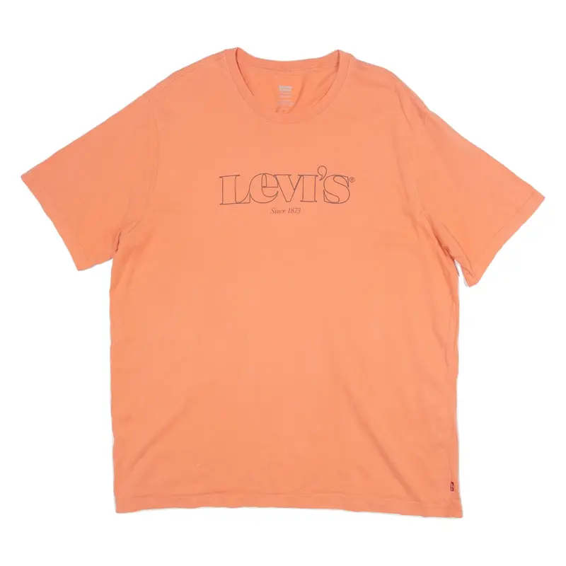LEVI'S Relaxed Mens T-Shirt Orange L