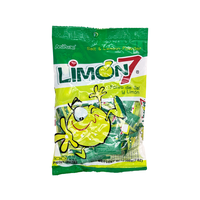 Limon 7 Salt & Lemon Powder, 100 Pieces, Sour, Salty, Tangy, Lime Salt Flavor Packets, Snack, Great for Fruit, Candies, Bonbo...