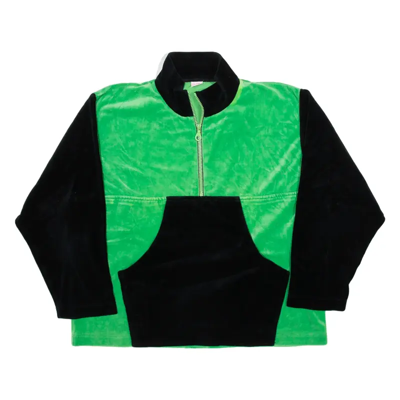 BELDONA Sweatshirt Green 1/2 Zip Womens M