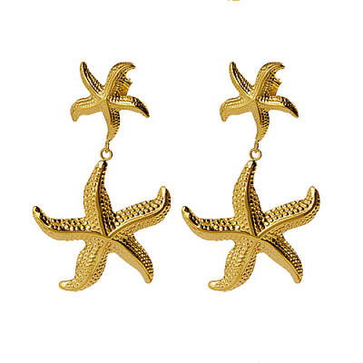 304 Stainless Steel Dangle Stud Earrings