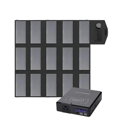 ALLPOWERS S200 Portable Power Bank 200W 154Wh S200+SP012 100W Solar Panel