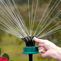 360 Degree Automatic Multi-head Watering Sprayer, Garden Sprinkler Head, Yard Watering Device, Watering Equipment for Garden,...