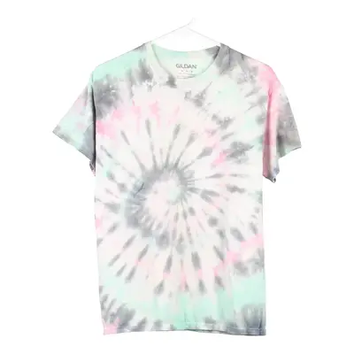 Gildan Tie-Dye T-Shirt - Medium Multicoloured Cotton