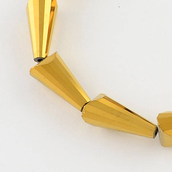 Electroplate Glass Bead Strands