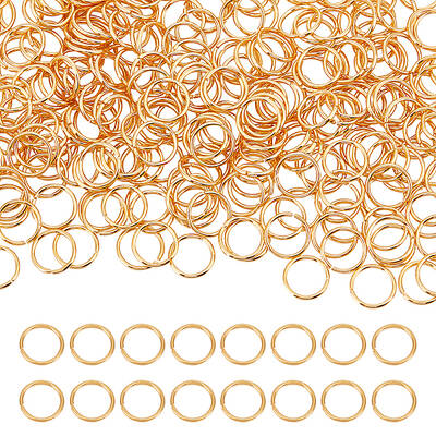 300Pcs Brass Open Jump Rings